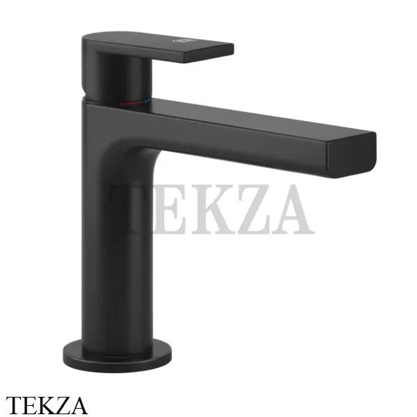 Gessi Emporio Via manzoni Смеситель для раковины, без сливного гарнитура 38605-299, черный матовый