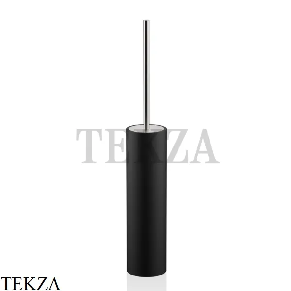 Decor Walther Stone Black SBG Туалетный ершик напольный 0970865, черный матовый-stainless steel