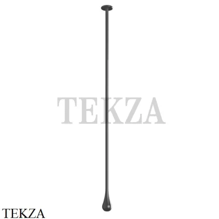 Gessi Goccia Излив для раковины потолочный 33699-126, Black Metal Br.