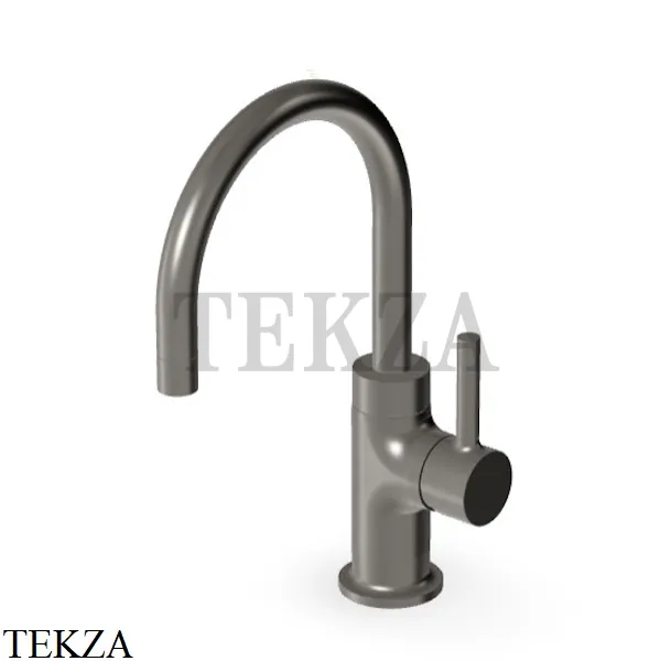 Zucchetti Pan Смеситель для раковины, с донным клапаном ZP6588.C51, brushed metal black