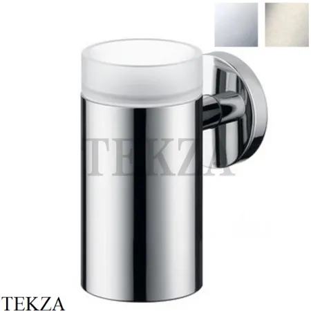 Hansgrohe Logis Стакан для зубных щеток с держателем, хрусталь 40518000, хром глянец