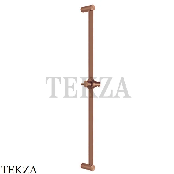 Gessi 316 SHOWER Штанга для душа с держателем 54042-708, Copper Brushed