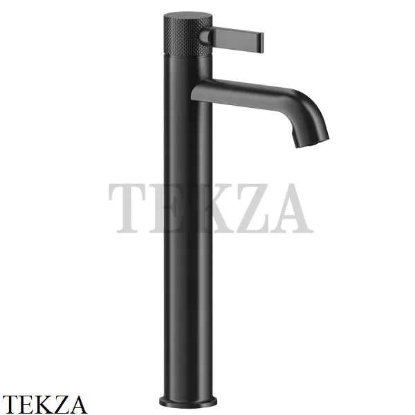 Gessi INCISO Смеситель для раковины высокий, без гарнитура 58004-707, Black Metal brushed