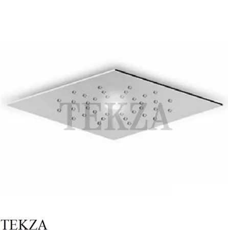Zucchetti Shower plus Потолочный квадратный душ с подсветкой Z94155, хром глянец