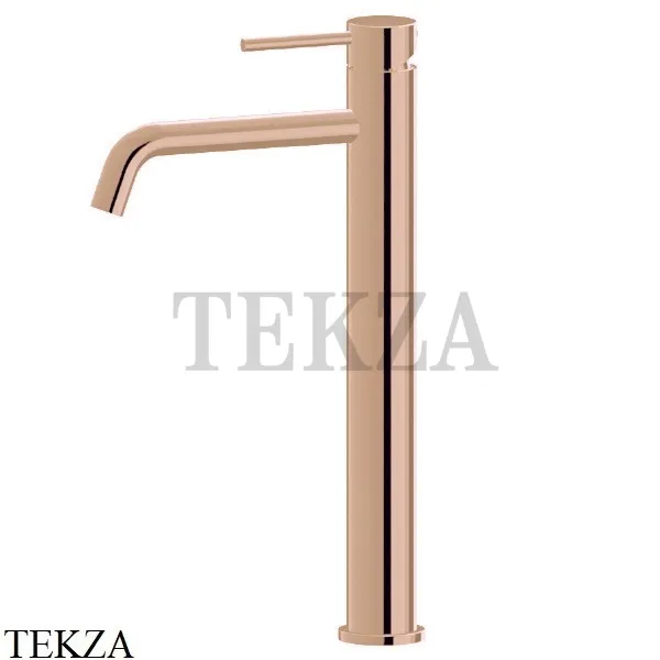 Newform XT Смеситель для раковины высокий, без гарнитура 4205.M0.072, Copper satin