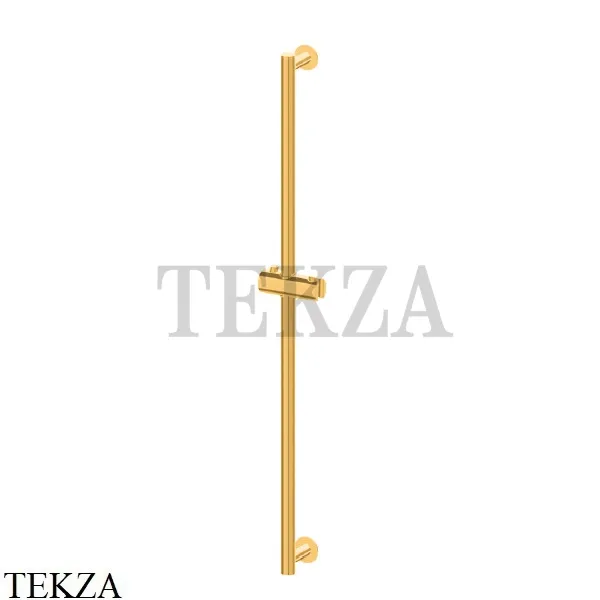 Newform Штанга для ручного душа с держателем, латунь 831.61.020, PVD Glossy gold