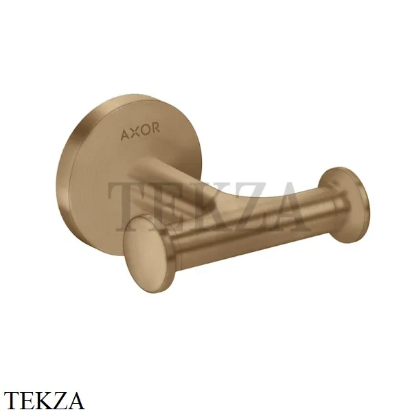 Axor Universal Circular Крючок для халата и полотенец двойной 42812140, Brushed Bronze