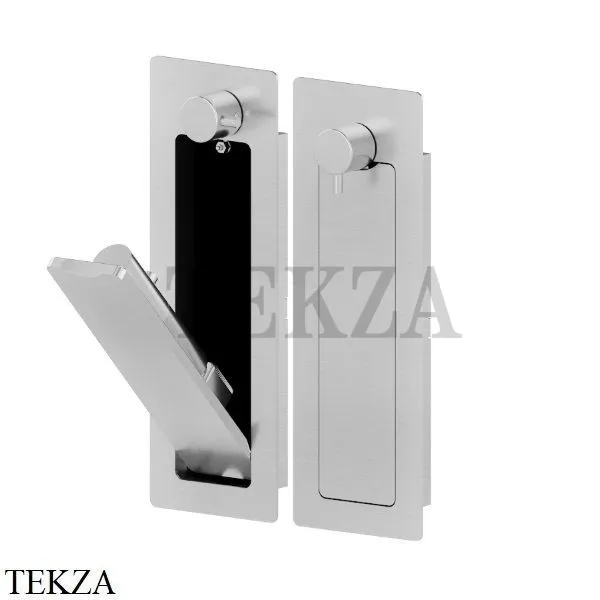 Newform Гидроершик встраиваемый WC 882E.59.066, PVD Brushed Stainless Steel