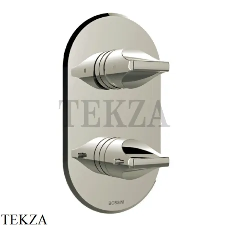 Bossini  APICE Термостат для душа, 2,3,4,5 потока, внешняя часть Z00500.094, никель Brushed