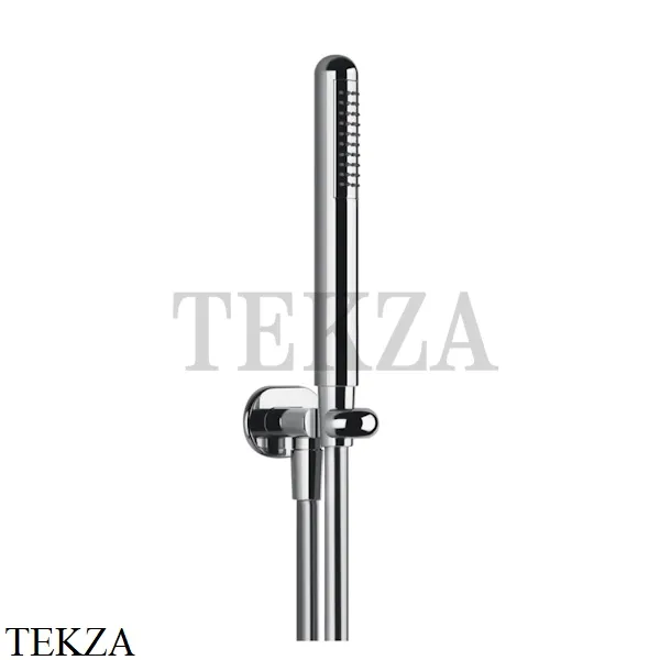 Gessi Goccia Душевой комплект с душевой лейкой и выводом для воды 33773-031, хром глянец