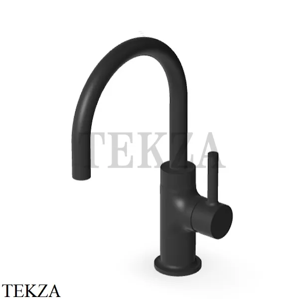 Zucchetti Pan Смеситель для раковины, с донным клапаном ZP6588.N1, черный goffrato