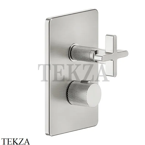 Gessi INCISO SHOWER Термостатический смеситель 1 поток, внешняя часть 58232-149, Finox Brushed Nickel