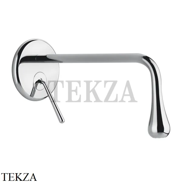 Gessi Goccia Смеситель для раковины длинный излив, внешняя часть 33686-031, хром глянец