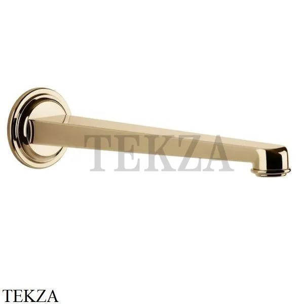 Gessi VENTI20 Излив настенный для раковины 24,3 см 65101-735, Warm Bronze PVD
