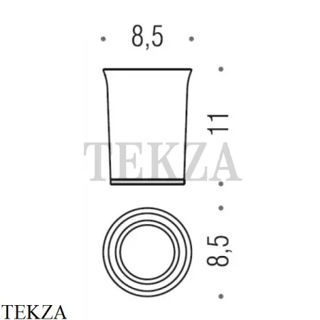 Colombo Link Стакан для зубных щеток настольный B2441.CR, хром глянец