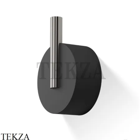 Decor Walther Stone Black WHK Крючок для халата и полотенец 0972665, черный матовый-stainless steel