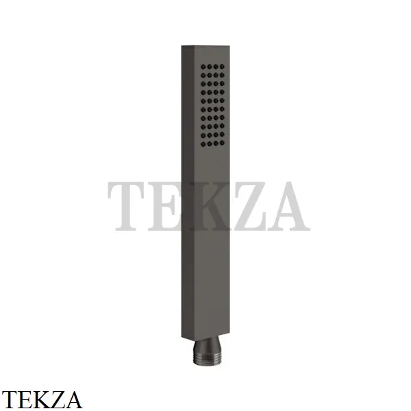 Gessi Rettangolo shower Душевая лейка стержневая 20154-707, Black Metal Brushed