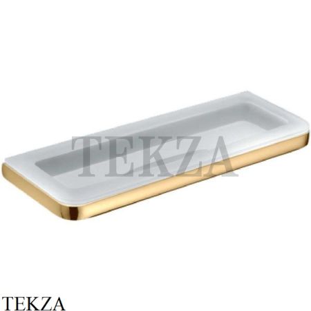 Colombo Lulu Мыльница подвесная, стекло матовое B6203.gold, золото