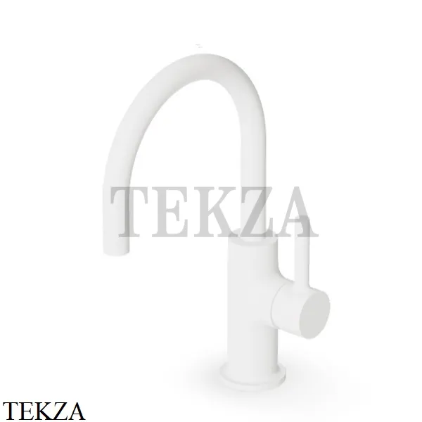 Zucchetti Pan Смеситель для раковины, с донным клапаном ZP6588.W1, белый goffrato