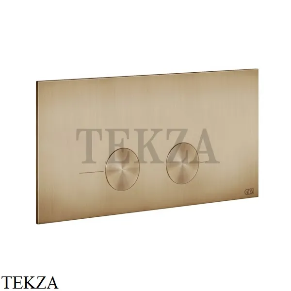 Gessi Клавиша смыва для инсталляции Viega PREVISTA 54621-726, Warm Bronze Br.