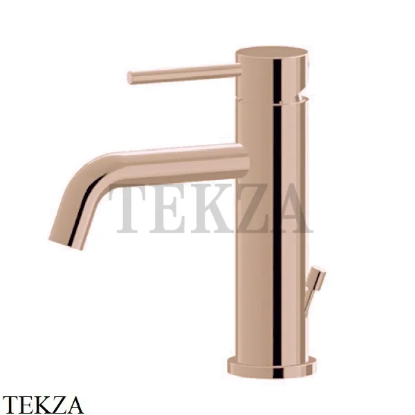 Newform XT Смеситель для раковины 125, с донным клапаном 4200.M0.075, Copper glossy