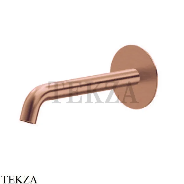 Newform X-Steel 316 Излив для раковины настенный 180 см 29499X.59.067, PVD Brushed copper bronze
