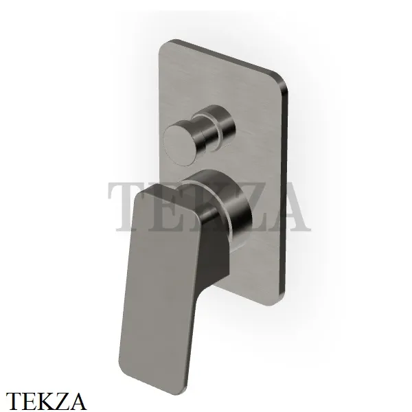 Zucchetti JINGLE Смеситель для душа, внешняя часть ZIN121.C51, brushed metal black