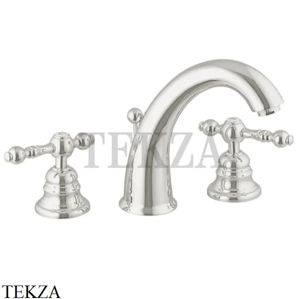 FIMA Carlo Frattini EPOQUE Смеситель для раковины, с донным клапаном F5071SN, Brushed nickel