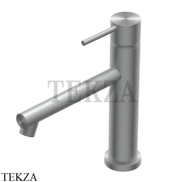 Ritmonio Diametro35 Inox Смеситель для раковины без донного клапана E0BA0124DS INOX, Brushed steel