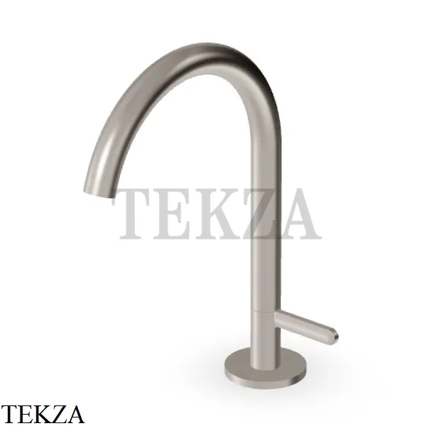 Zucchetti Isy22 Смеситель для раковины прогрессивный, без гарнитуры ZIS2812.C3, brushed nickel