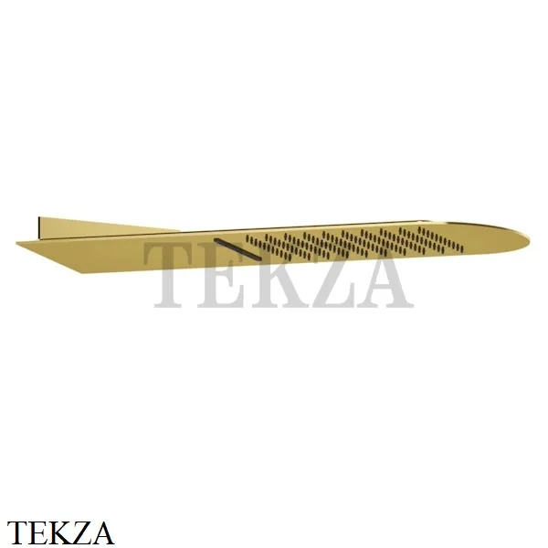 Gessi Private Wellness TREMILLIMETRI Верхний душ, 2 функции 33053-246, Gold PVD