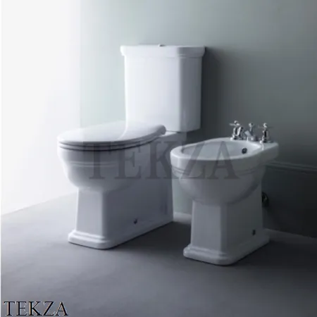 GSI Classic 70 Унитаз моноблок 871711, сиденье микролифт ”White soft-close”, белый глянец