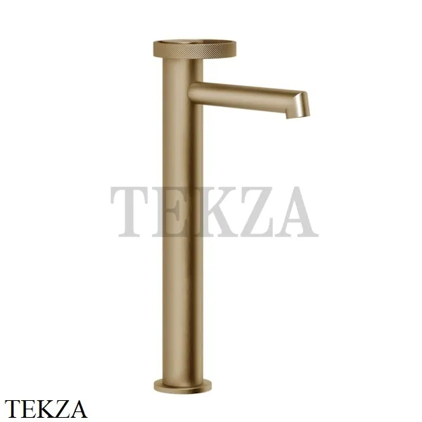 Gessi ANELLO Смеситель для раковины высокий, без донного клапана 63304-726, Warm Bronze Br. PVD