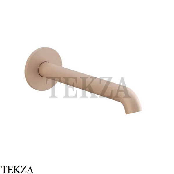 Gessi Origini WARM Излив для раковины на стену средний 66102-275, Matte Cipria