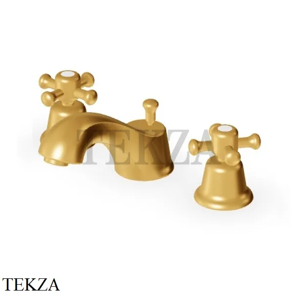 Zucchetti Delfi Смеситель для раковины с донным клапаном Z46242.8008C41, brushed gold
