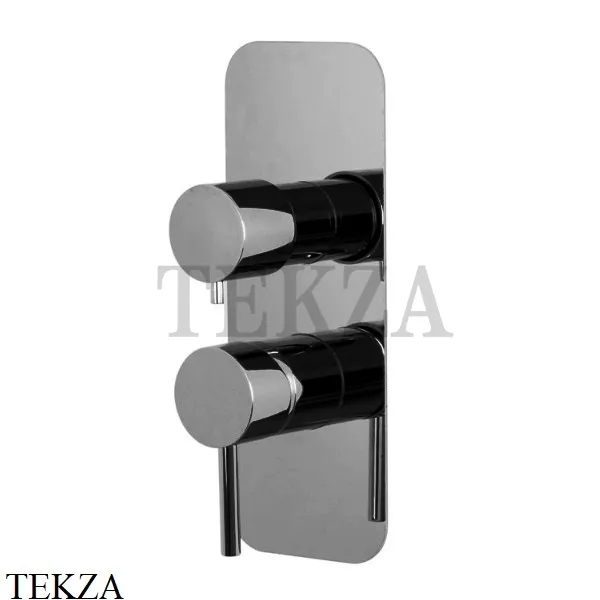 FIMA Carlo Frattini Maxima Смеситель для душа 2-3 потока F5309X6CN, Black chrome