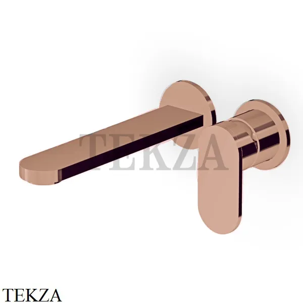 Zucchetti Octo Смеситель для раковины 225, внешняя часть ZOC745.P91, brushed copper PVD