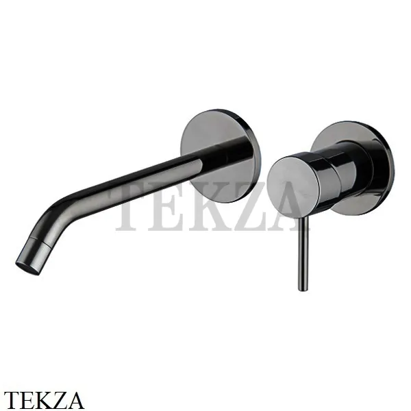 FIMA Carlo Frattini Spillo UP Смеситель для раковины 210, внешняя часть F3051WLX8CN, Black chrome