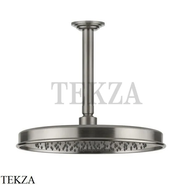 Gessi VENTI20 Верхний душ 300 с потолочным креплением 65153-149, Finox Brushed Nickel