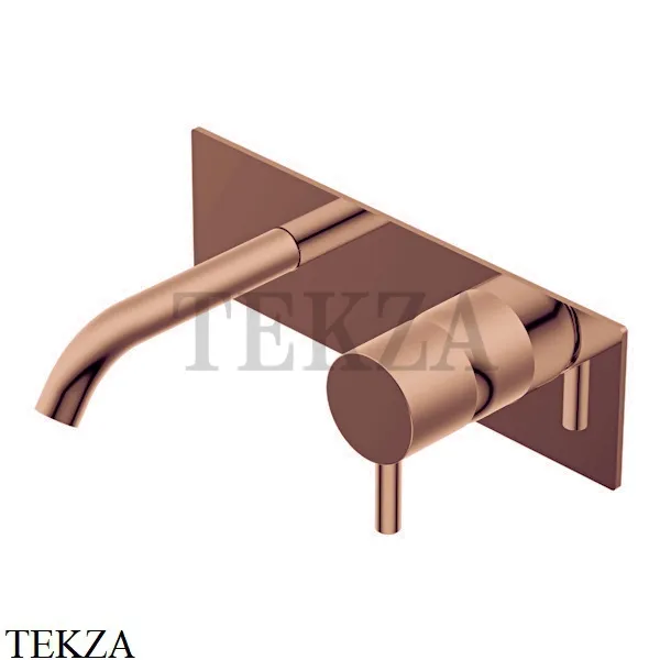 Ritmonio Diametro35 S Смеситель для раковины на планке, внешняя часть PR52AL101 F32, Rose Gold