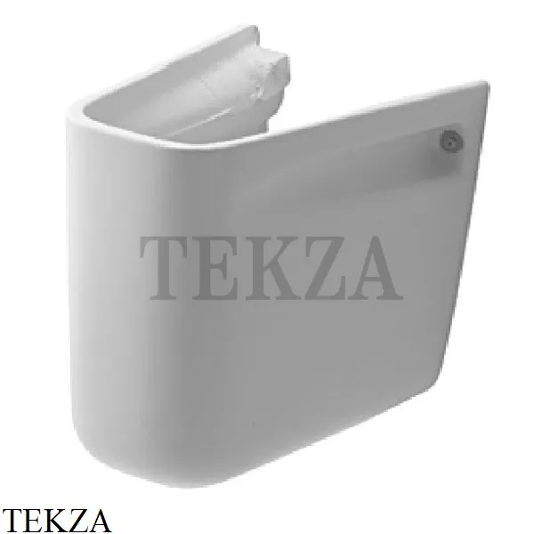 Duravit D-Code Полупьедестал под раковину 08571800002, белый глянец