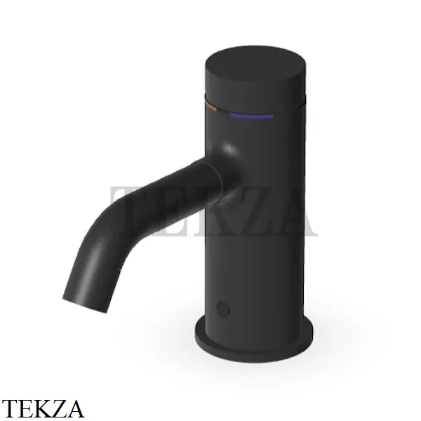Zucchetti Pan Смеситель для раковины электронный, от батарейки ZP6726.N1, черный goffrato