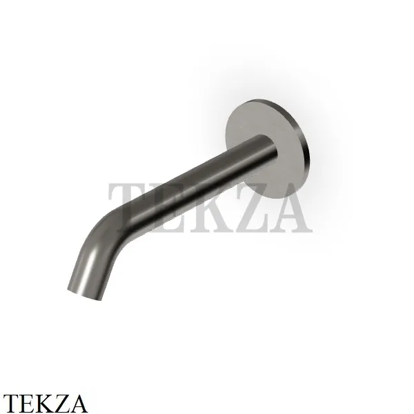 Zucchetti Pan Излив для ванны настенный 16 см Z92183.C51, brushed metal black
