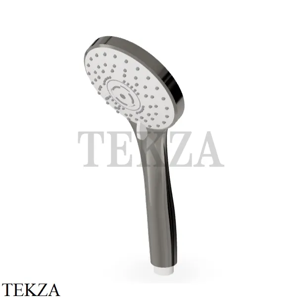 Zucchetti Ручной душ трехрежимный круглый из ABS 3 режима, D11 см Z94731.C50, metal black