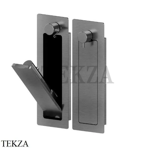 Newform Гидроершик встраиваемый WC 882E.59.064, PVD Brushed gun metal