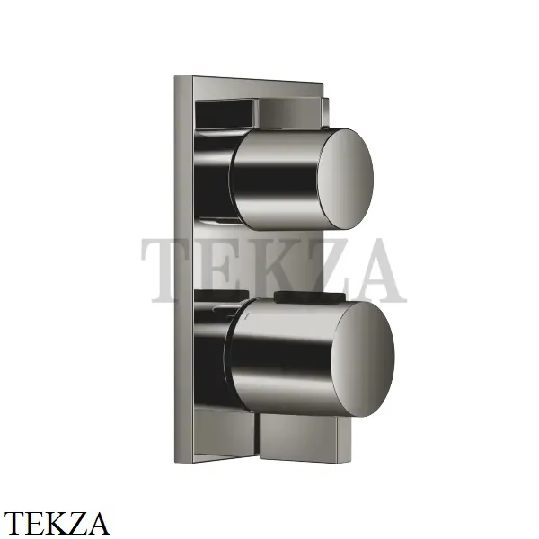Dornbracht Symetrics xTOOL Термостат для душа, 2 потока, внешняя часть 36426670-19, Dark Chrome