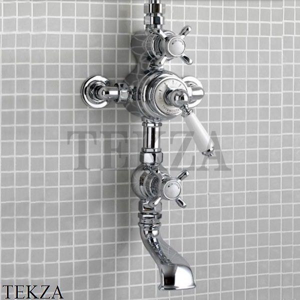 Devon&Devon SHOWER MIXERS Термостатический смеситель для ванны и душа MARF60CR, хром глянец