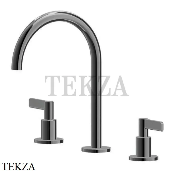 Newform Blink Chic Смеситель для раковины, без гарнитура 71001.58.063, PVD Gun metal