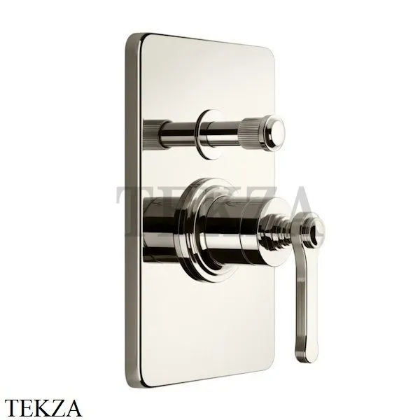 Gessi VENTI20 Смеситель для душа, 2 поток, внешняя часть 65079-720, Nickel PVD