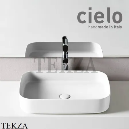 Cielo SHUI Comfort Раковина накладная 60, без перелива SHCOLAR60 Bia, белый глянцевый
